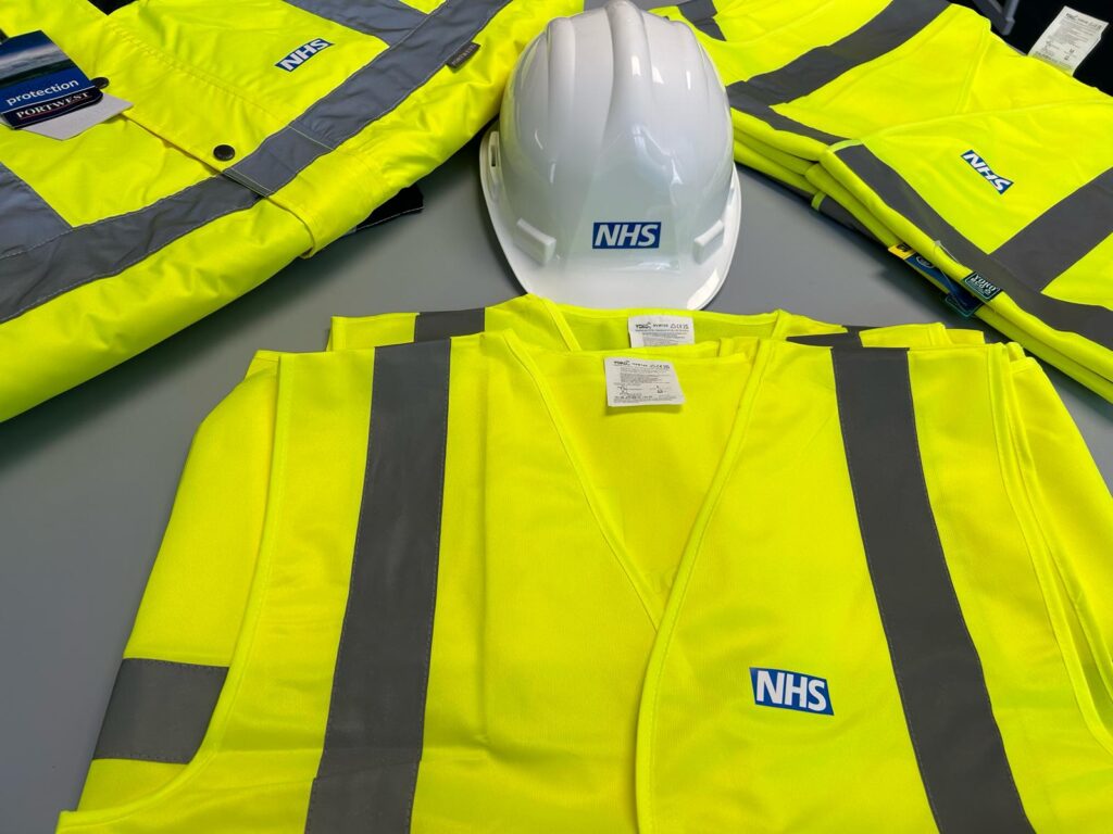 Why Signage is important for business: NHS Clothing