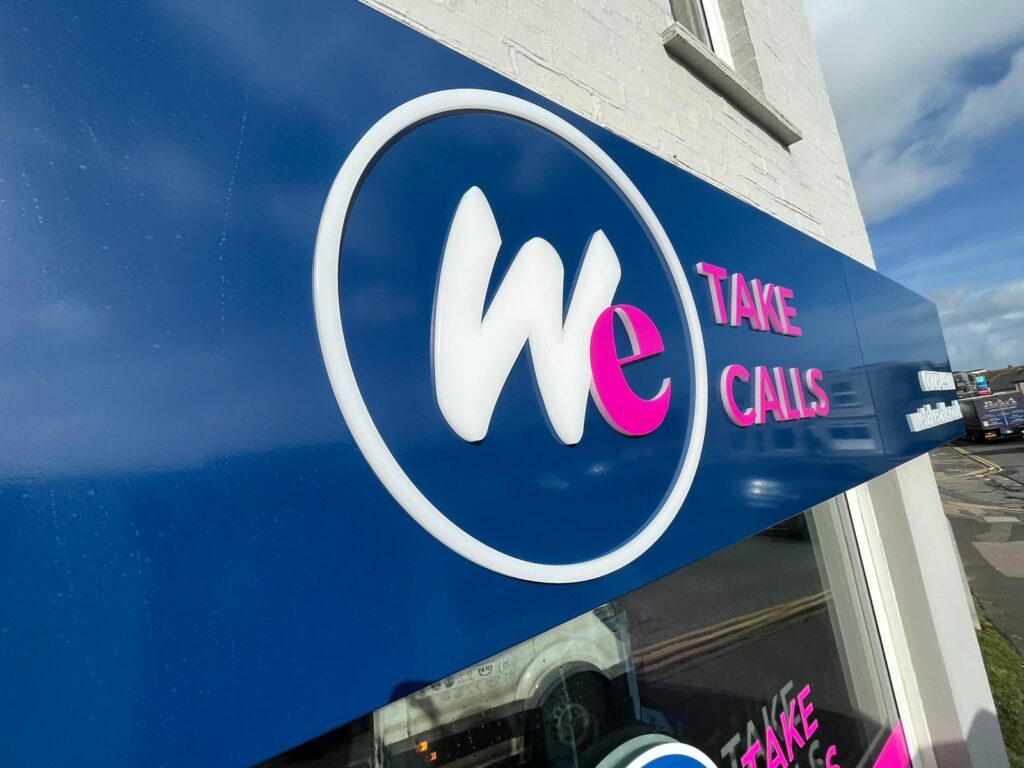 why signage is important for a business we take calls signage