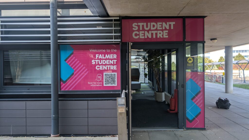 What is the best signage for large glass frontages?