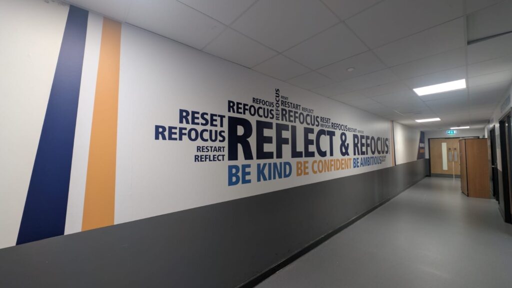 Do wall graphics really make a difference to a learning environment?