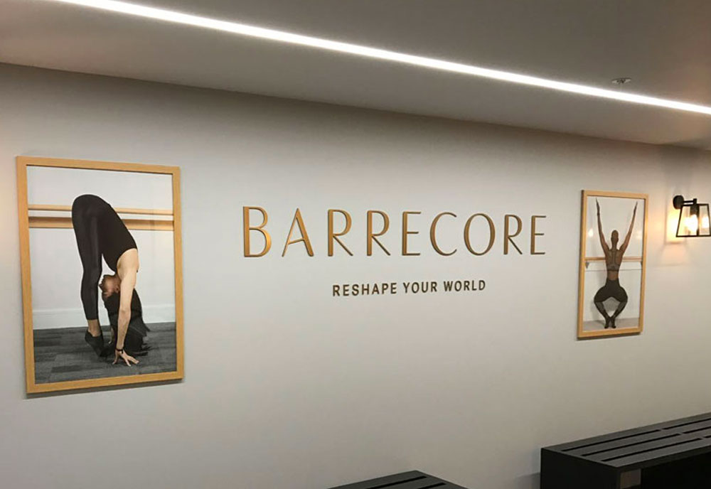 Barrecore interior signs