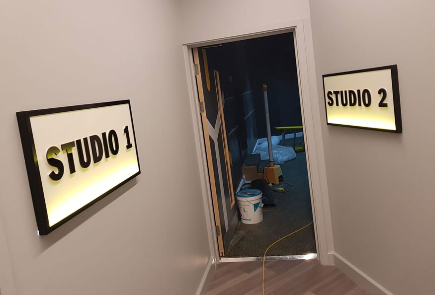 First Light Studio signs