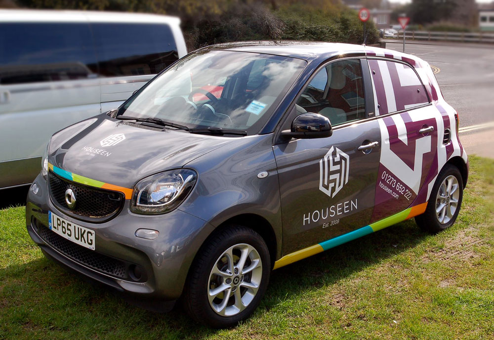 Houseen full car wrap