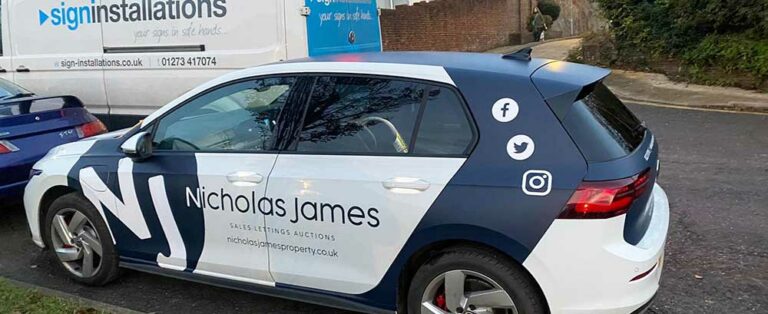 Vehicle Sign Writing | Wrap Experts | Sussex Sign Company
