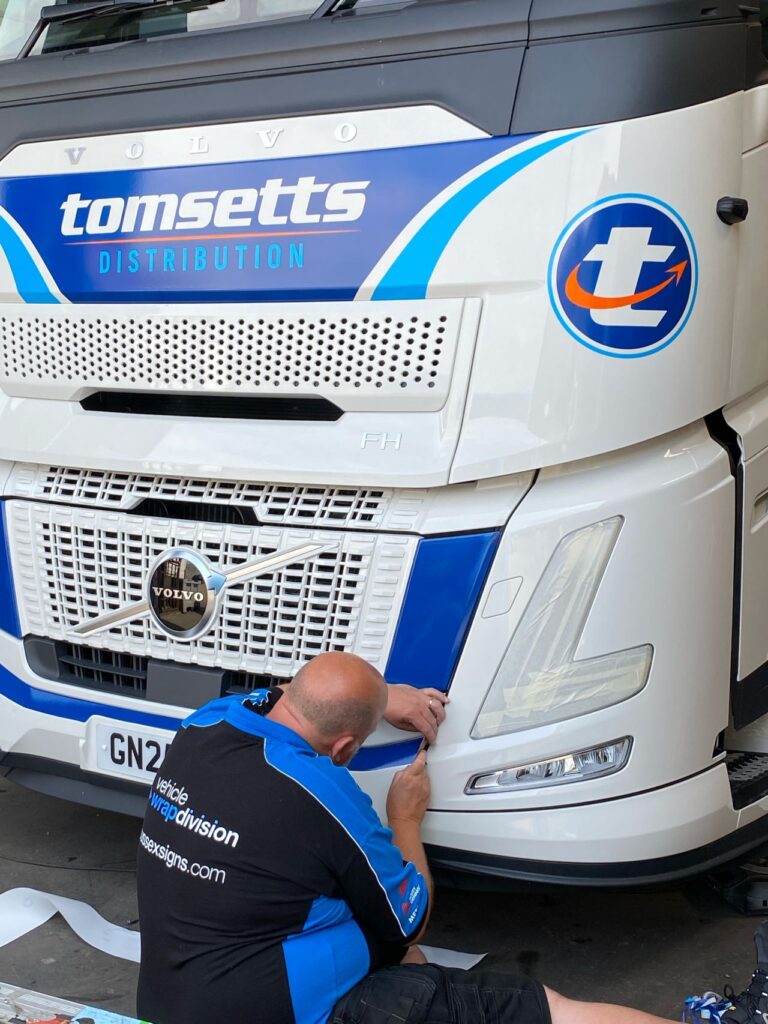 fleet vehicle signage