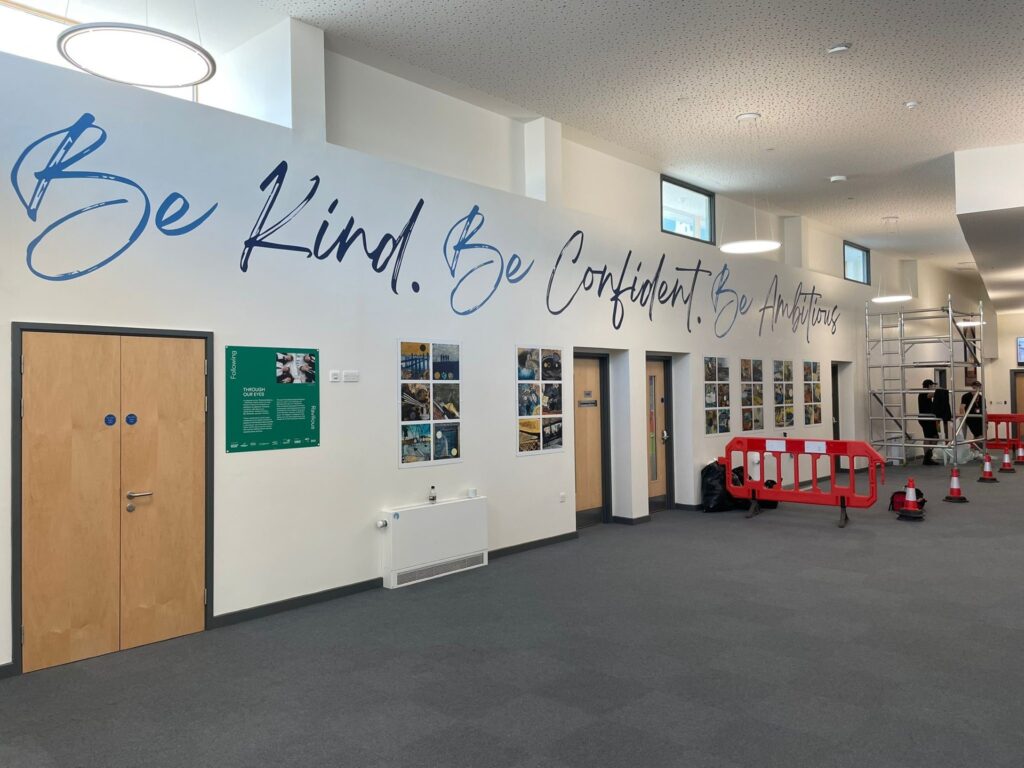 Do wall graphics really make a difference to a learning environment?